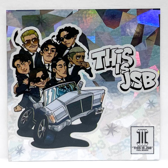 中古 開封 三代目 J Soul Brothers スクエアステッカー This Is Jsb イラスト Ver Kak 361 J35 Chiitao