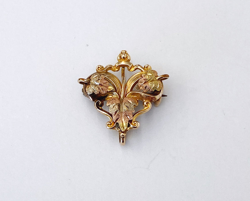 Gold-filled Tr-color Yellow, Green and Rose gold Watch Pin – Gloria's ...