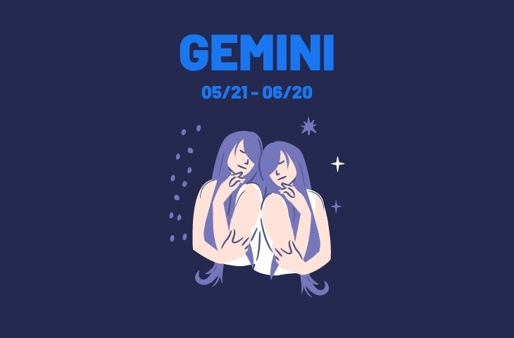 Zodiac Sign Gemini Illustration