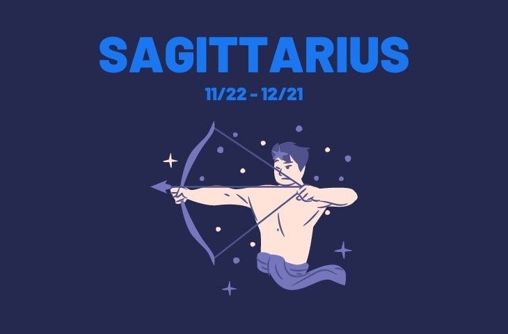 Zodiac Sign Sagittarius Illustration