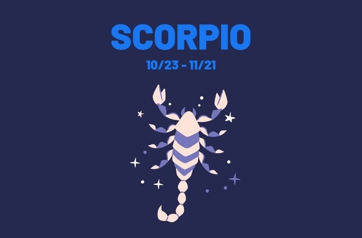 Zodiac Sign Scorpio Illustration