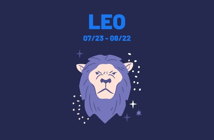 Zodiac Sign Leo Illustration