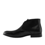 Lace up Leather Boots Black-Style Don