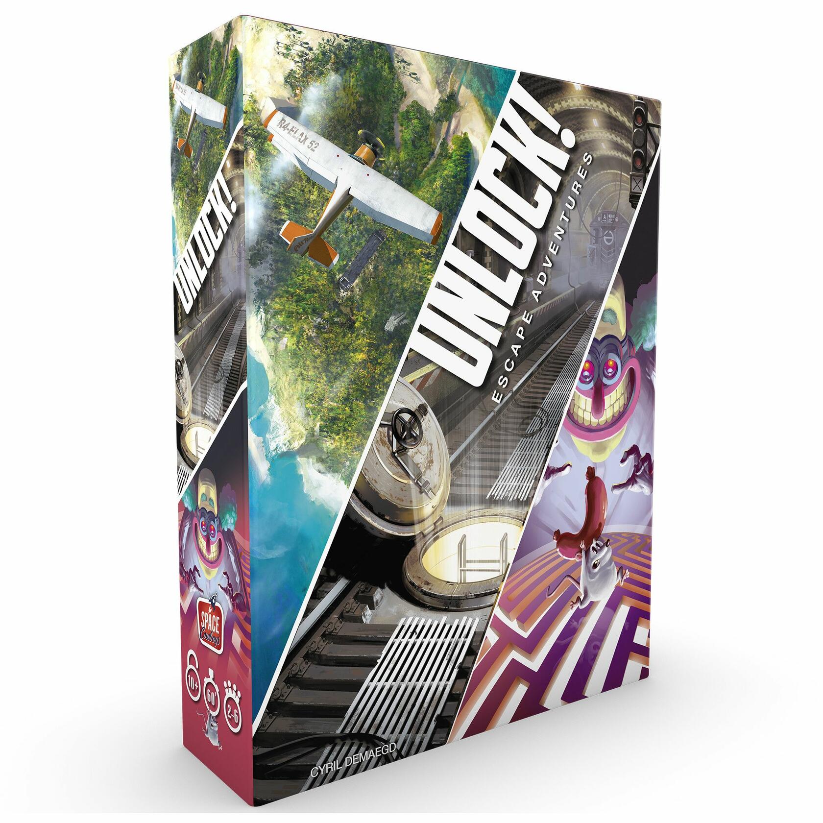 UNLOCK! Escape Adventures Card Game | Escape Room Games for Adults and Kids