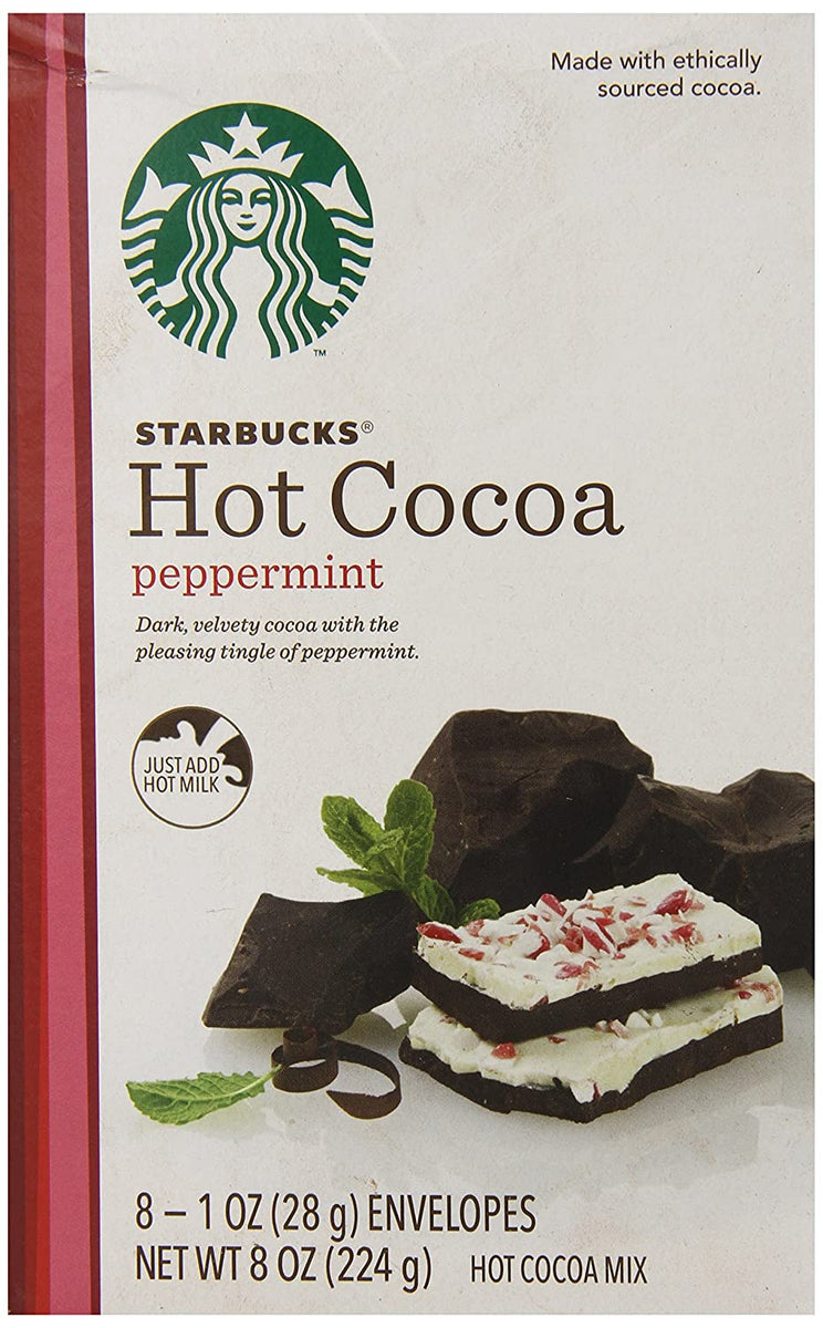 peppermint hot chocolate starbucks