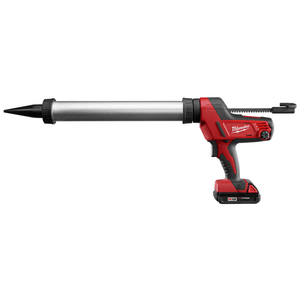 Milwaukeeâ„¢ Cordless 20-oz Aluminum Barrel Caulk and Adhesive Gun - Milwaukee Part #26 42-21CT ( Battery Included) - South Mountain Supply  - Milwaukee Cordless Caulking Gun