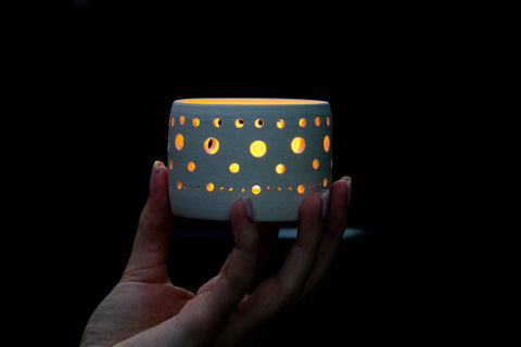 Celebration - Small Porcelain Tea Light