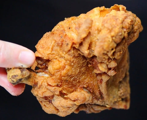 southern fried chicken with aussie Oz Dirt rub