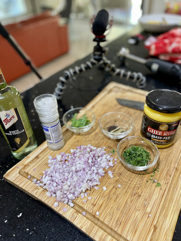 ingredients for bearnaise sauce