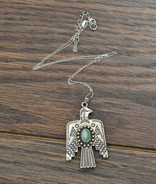 Thunderbird Pendant Necklace