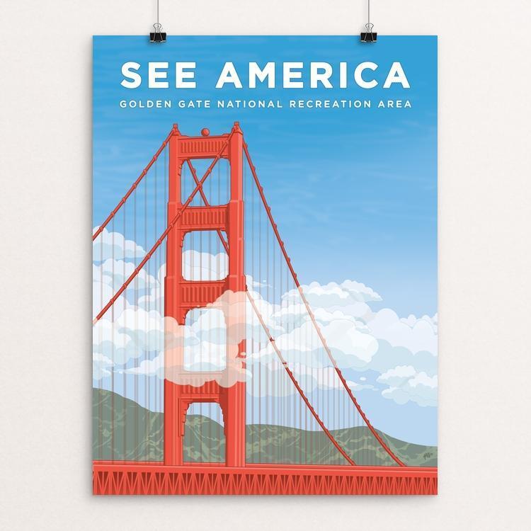 Golden Gate National by Creative Hays David Poster - Recreation Area Action Network