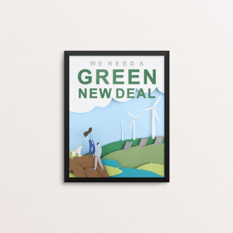 Green New Deal by Lorraine Nam Creative Action Network
