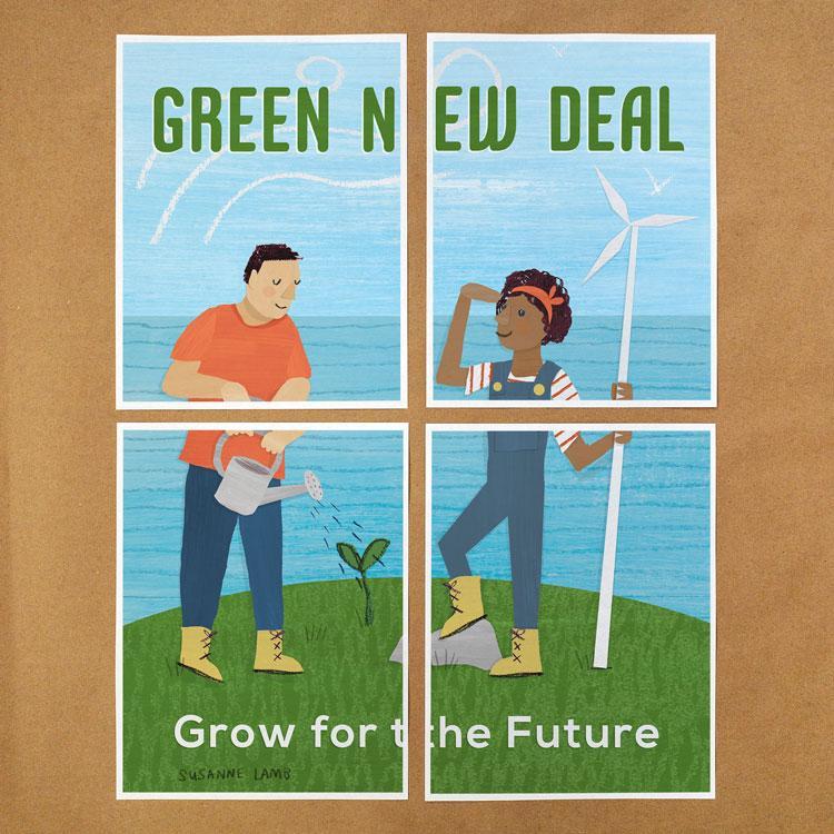 Green New Deal Download & Print-at-Home Protest Posters 1 Creative ...