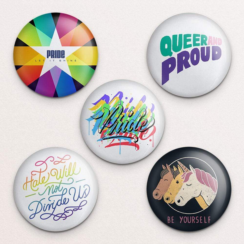 Uitgelezene Pride Button Variety Pack Creative Action Network RN-65