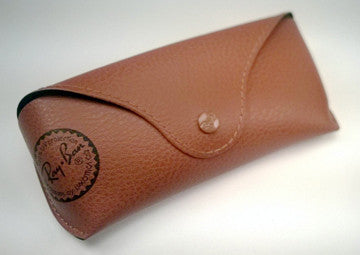 ray ban brown case