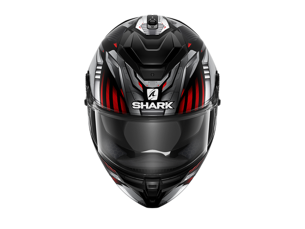 SHARK SPARTAN GT REPLIKAN MAT Black Chrome Silver