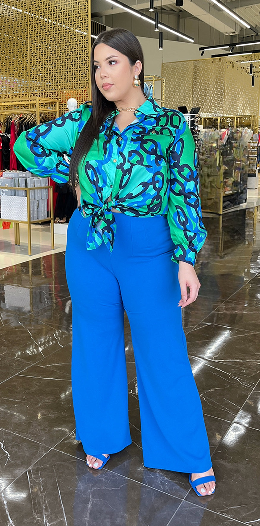 Royal Blue Pants – D Shop Aruba