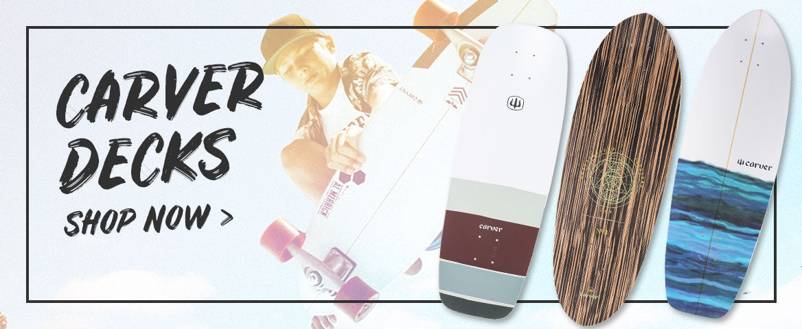 Carver Skateboards - 32 Super Surfer - Deck Only – Carver Skateboards UK