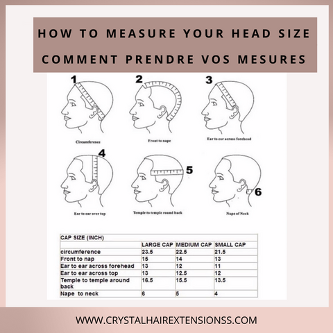 HOW TO MESURE YOUR HEAD SIZE