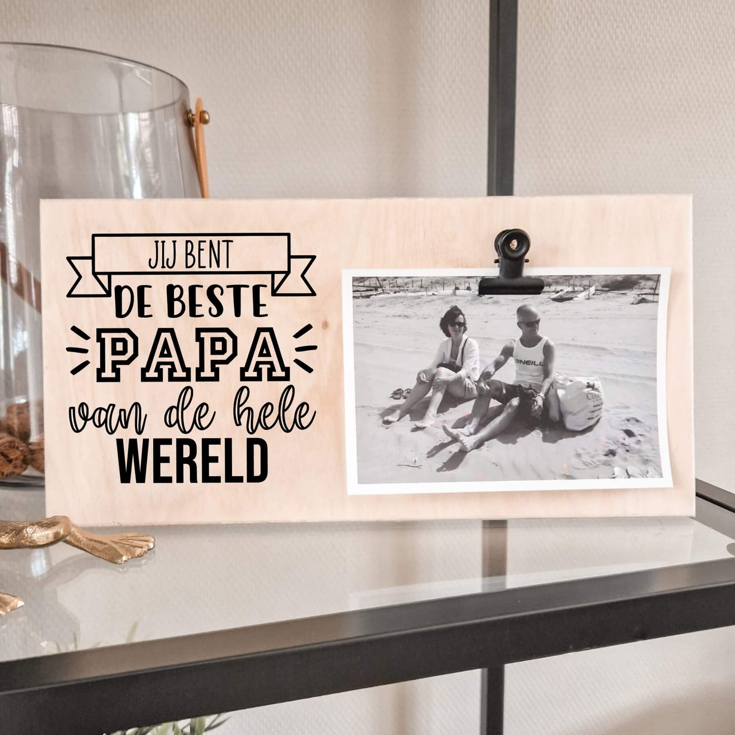 Zich voorstellen anker Onderdrukking Vaderdag Cadeau | Fotoplank | Beste Papa Van De Wereld