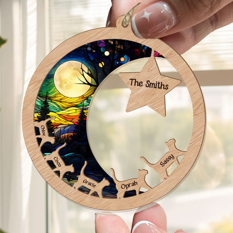 Mama Bear - Personalized Suncatcher Ornament – Macorner