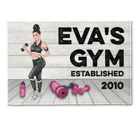 Gym Princess - Personalized Tumbler Cup - Gift For Fitness Lovers - Fitness  Girl Cartoon