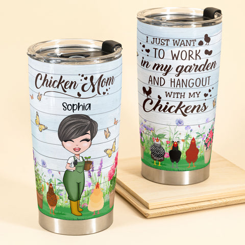 Chicken Mama - Personalized Water Tracker Bottle – Macorner