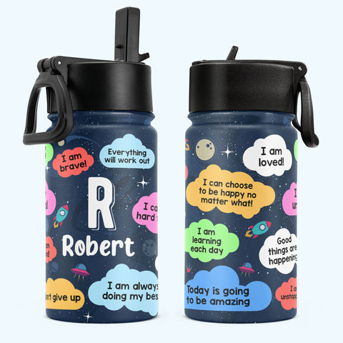 Crayon Kids Water Bottle Personalized Bottle Tumbler for Kids