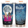I Love You To The Moon And Back - Personalized Tumbler Cup - Gift For BFF