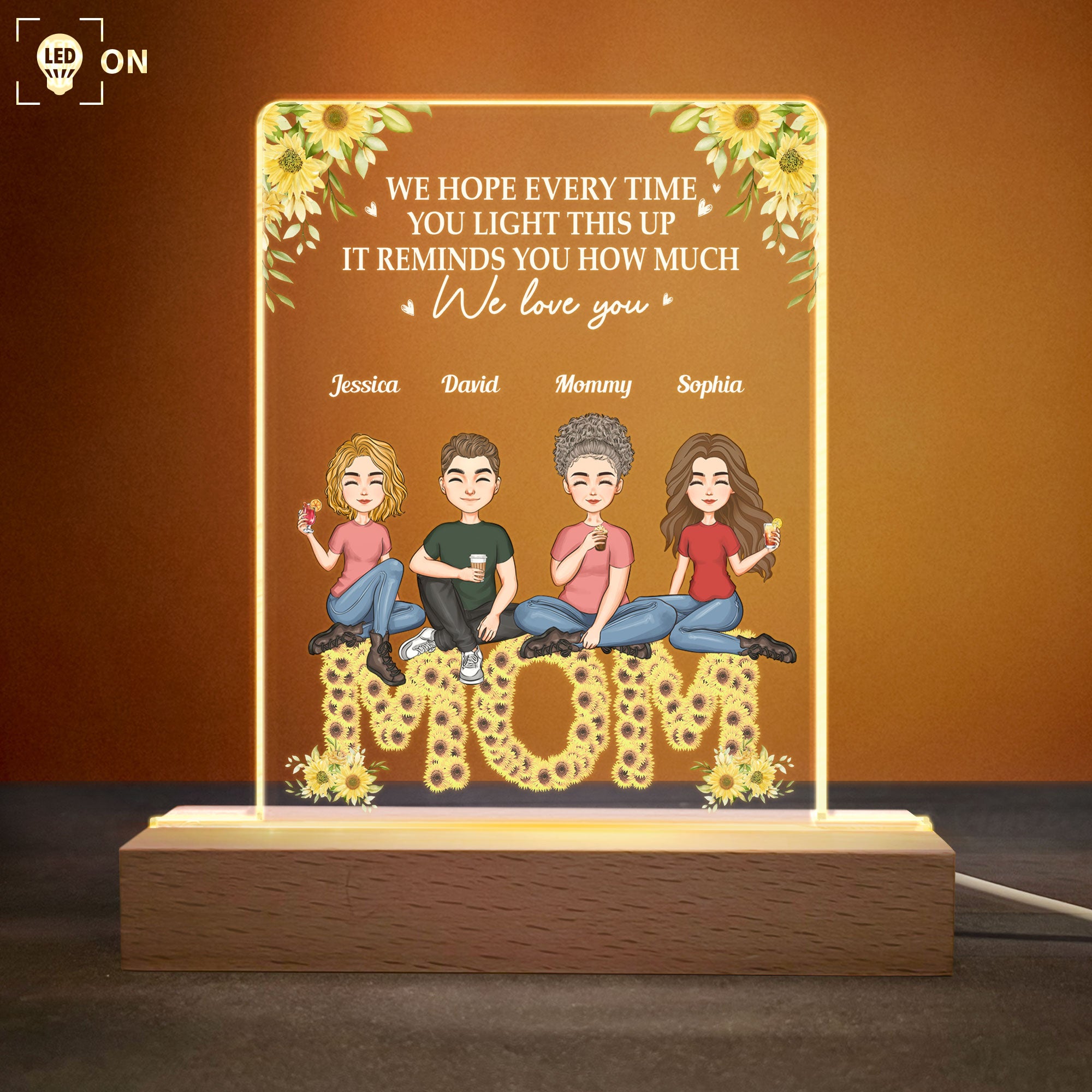 The Love Between Mother And Son Is Forever - Personalized Aluminum Orn –  Macorner