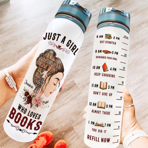 Stay Hydrated Bitch - Personalized Water Tracker Bottle - Birthday