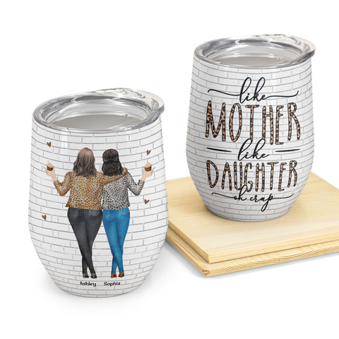 Like Mother Like Daughter Chibi - Personalized Tumbler Cup