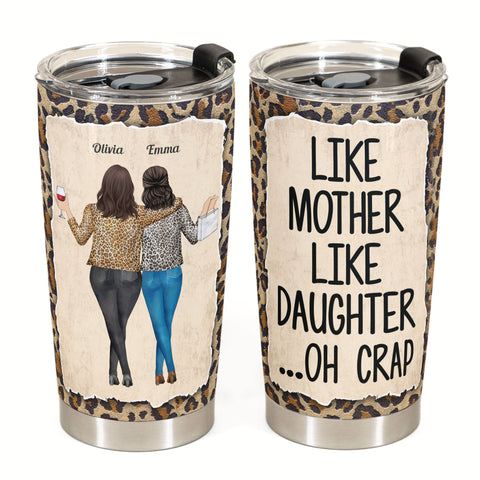 Mother Daughter's Best Friend Mom Gifts - Personalized 40oz Tumbler With  Straw