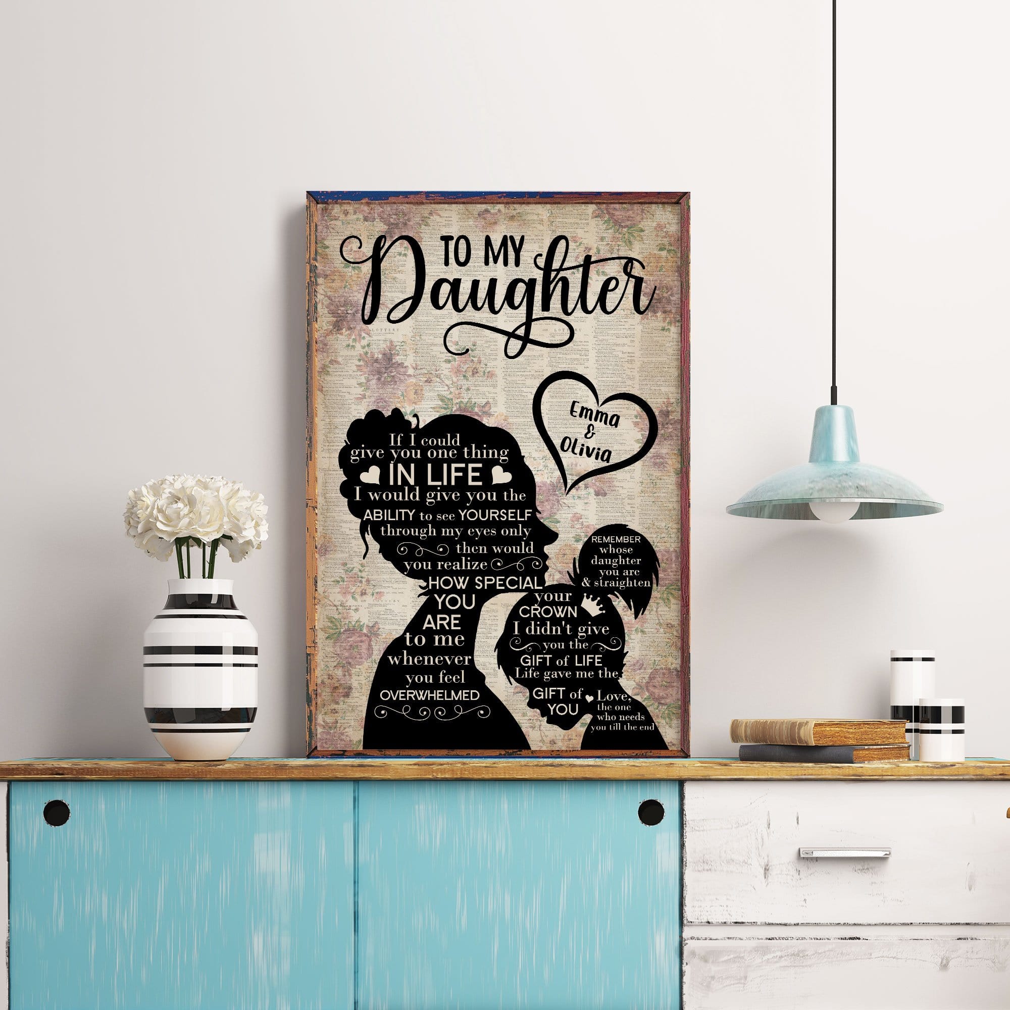 To My Daughter Remember Whose Daughter You Are And Straighten Your Cro ...