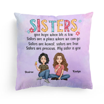 Besties Are Like Stars - Personalized Pillow (Insert Included) – Macorner