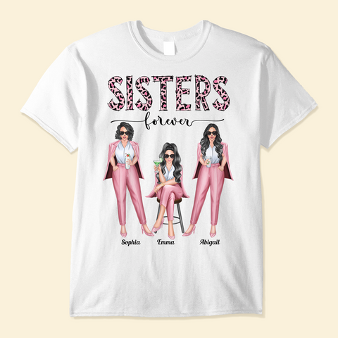 Sisters Forever - Personalized Pillow (Insert Included) – Macorner