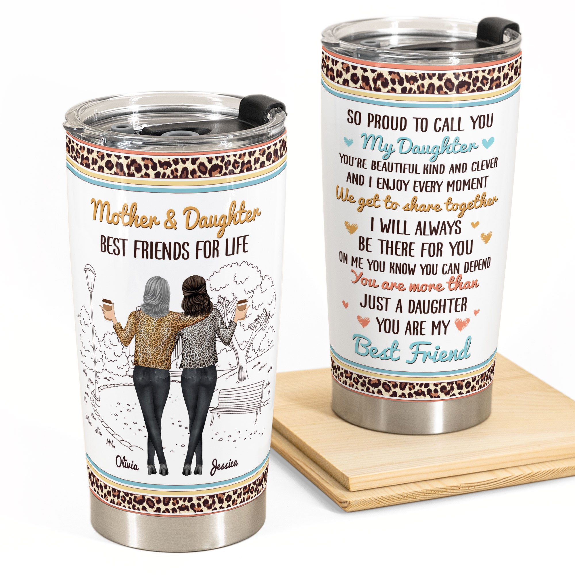 Thank You For Being My Mom - Personalized Tumbler Cup - Christmas Gift –  Macorner