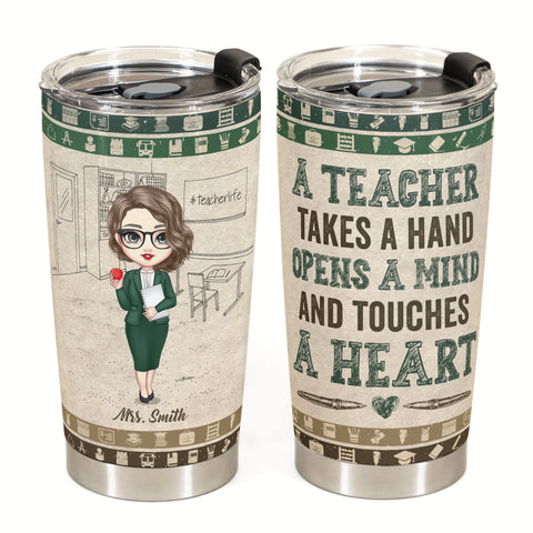 Teacher Life - Personalized Tumbler Cup - Birthday Gift For Teachers –  Macorner