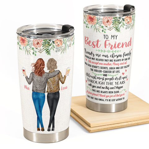 Friend Gift for Men: Best Friend Ever! Large Insulated Tumbler