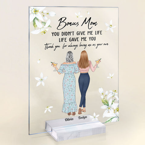 Personalized Mothers Day Gifts For Stepmom - I Smile Because Youre My Step  Mom, Stepmom Gift from St…See more Personalized Mothers Day Gifts For