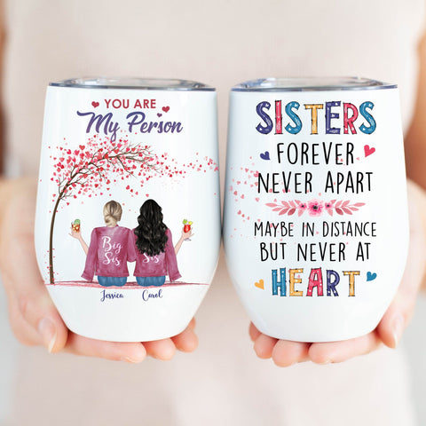 Sisters Forever - Personalized Pillow (Insert Included) – Macorner