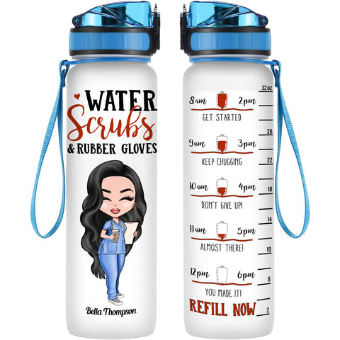 But Did You Die Nurse Life - Personalized Water Tracker Bottle - Birth –  Macorner