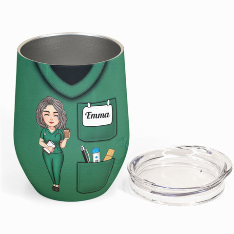 Safety First Drink With A Nurse - Personalized Water Bottle With Time –  Macorner