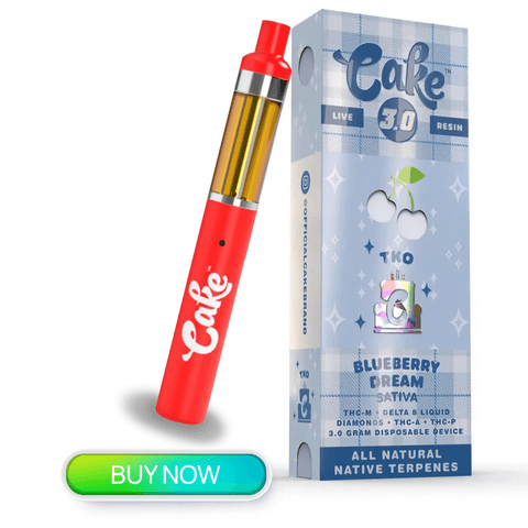 cake live resin disposable cart