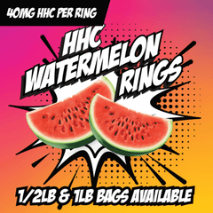 HHC gummie - watermelon rings