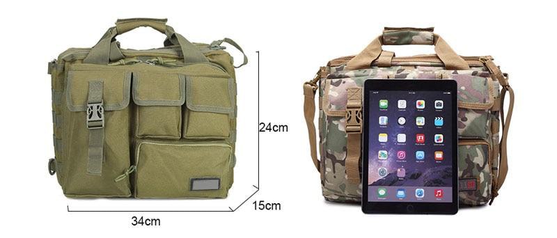 dimensions du sac musette militaire TTF25