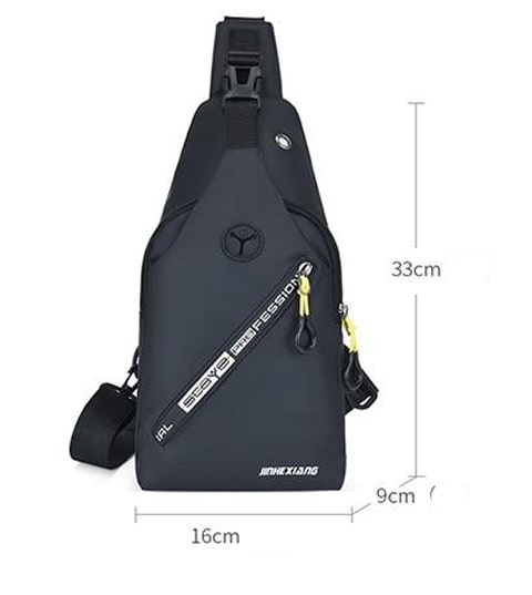 Dimensions de la sacoche épaule holster PRO45 en tissu imperméable