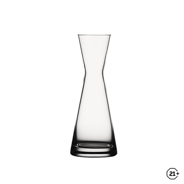 Hubert® 1 L Stainless Steel Decanter with Base and Etched Whole Milk  Imprint - 6W x 4 1/2D x 11 1/2H