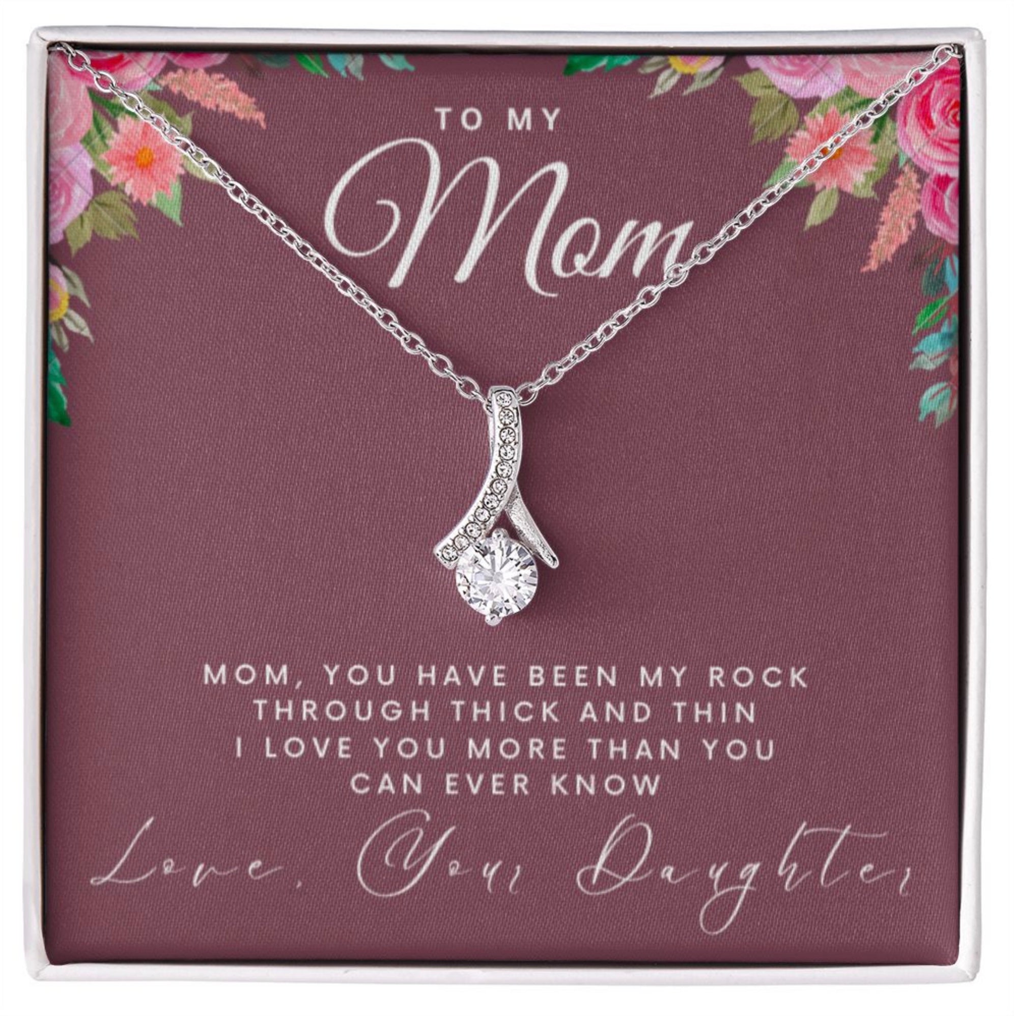 Mothers day gift message jewelry for mother, mom, mamma, mama, moms, mom, for the greatest and best mom in the world