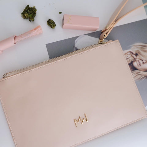 Pink Weed Accessories Clutch bag from MISSWEED